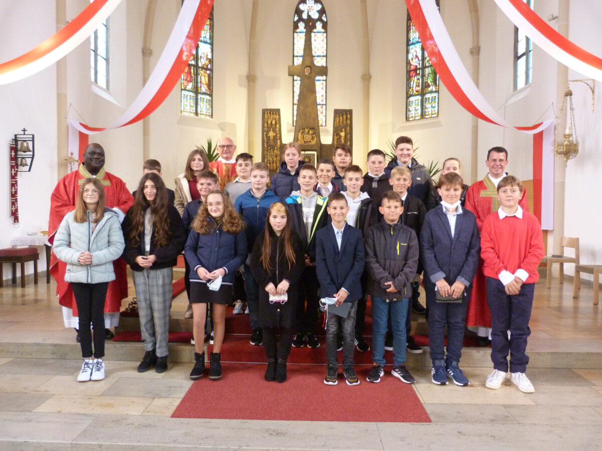 Firmung St. Peter und Paul Mantel